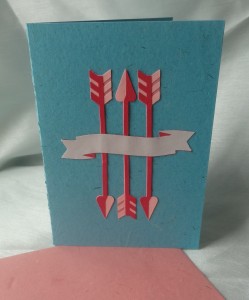 arrow banner card