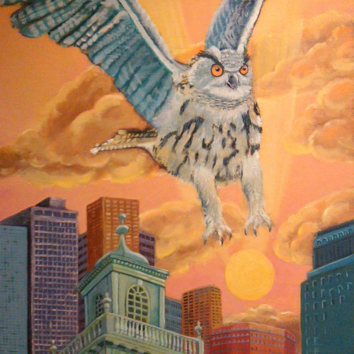 Owl Over Boston